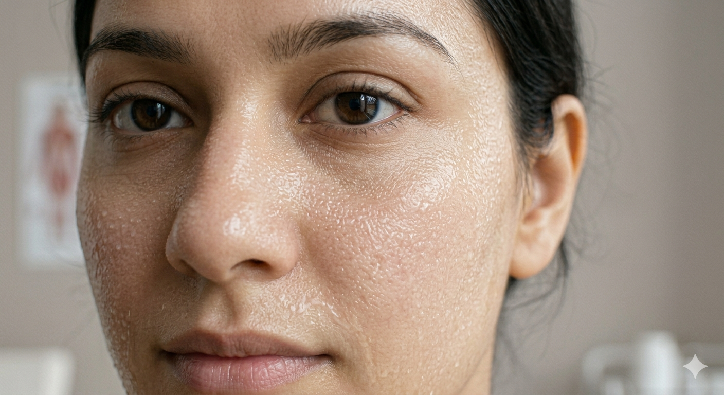 Hyaluronic acid hydration layers on skin surface and within upper skin layers